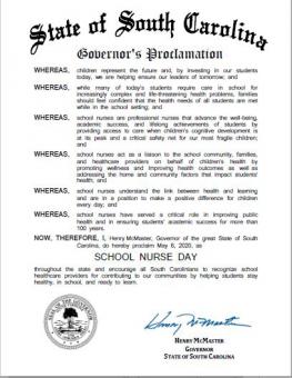 School Nurses' Day